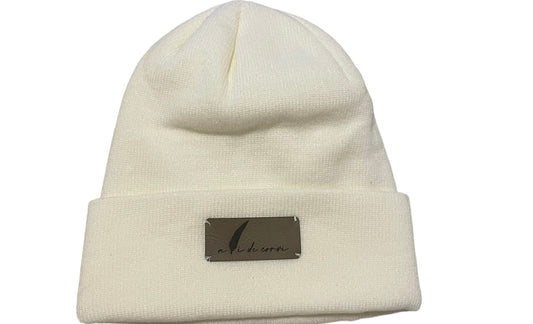 Ali De Corvi "Creme" Beanie